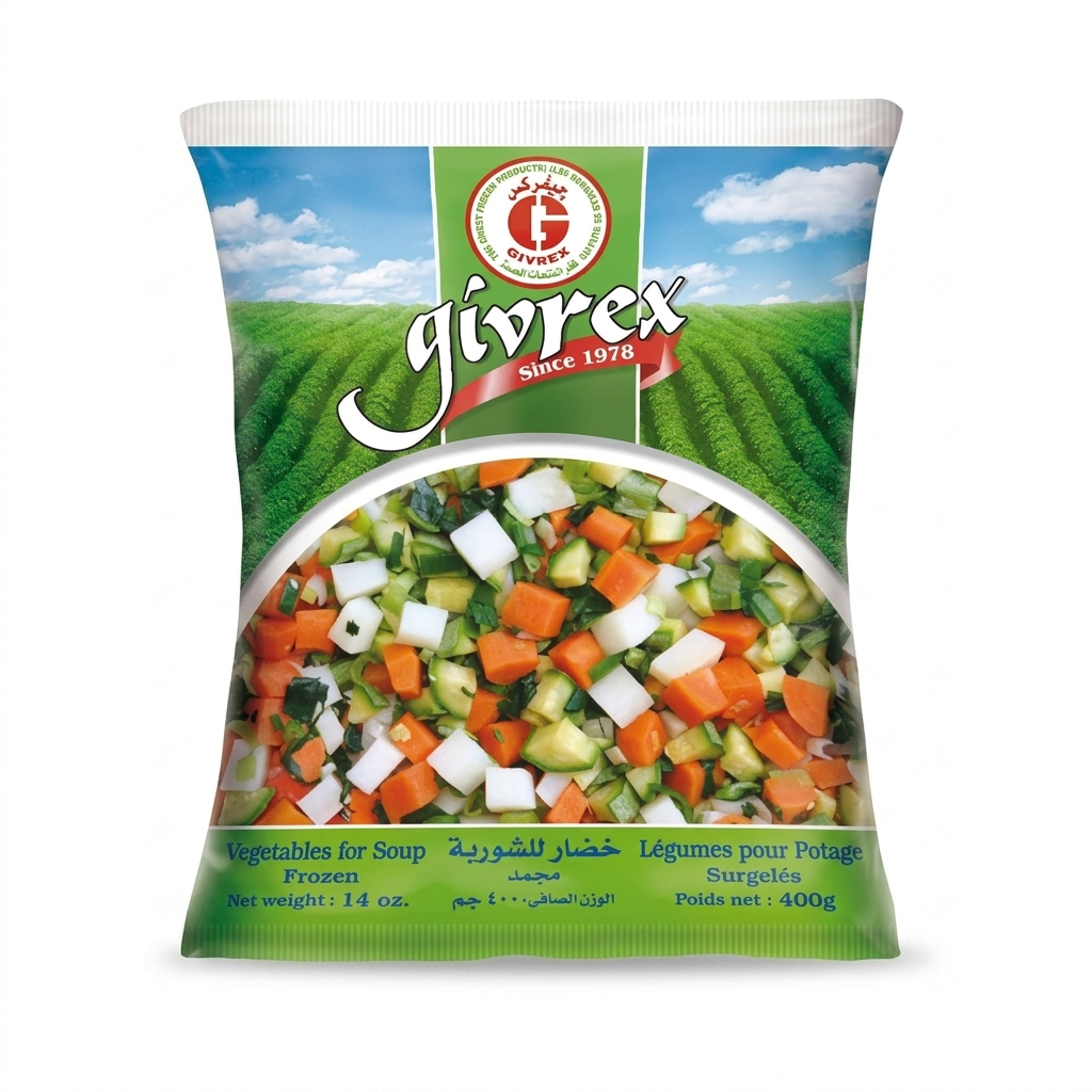 جيفركس خضار شوربة 400 جم