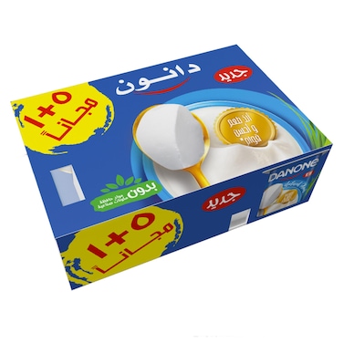 دانون زبادى طبيعي عرض 5+1