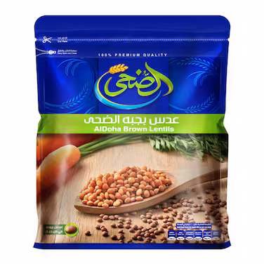 الضحى عدس بجبة 500جم