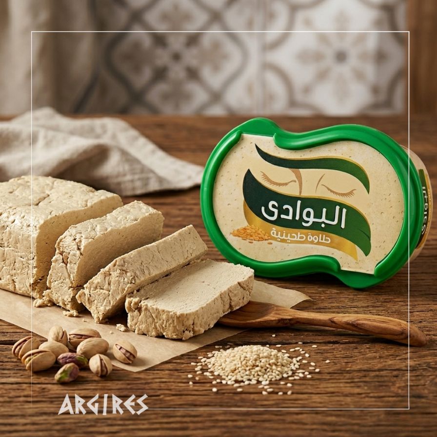 البوادى حلاوة طحينية 125 جرام