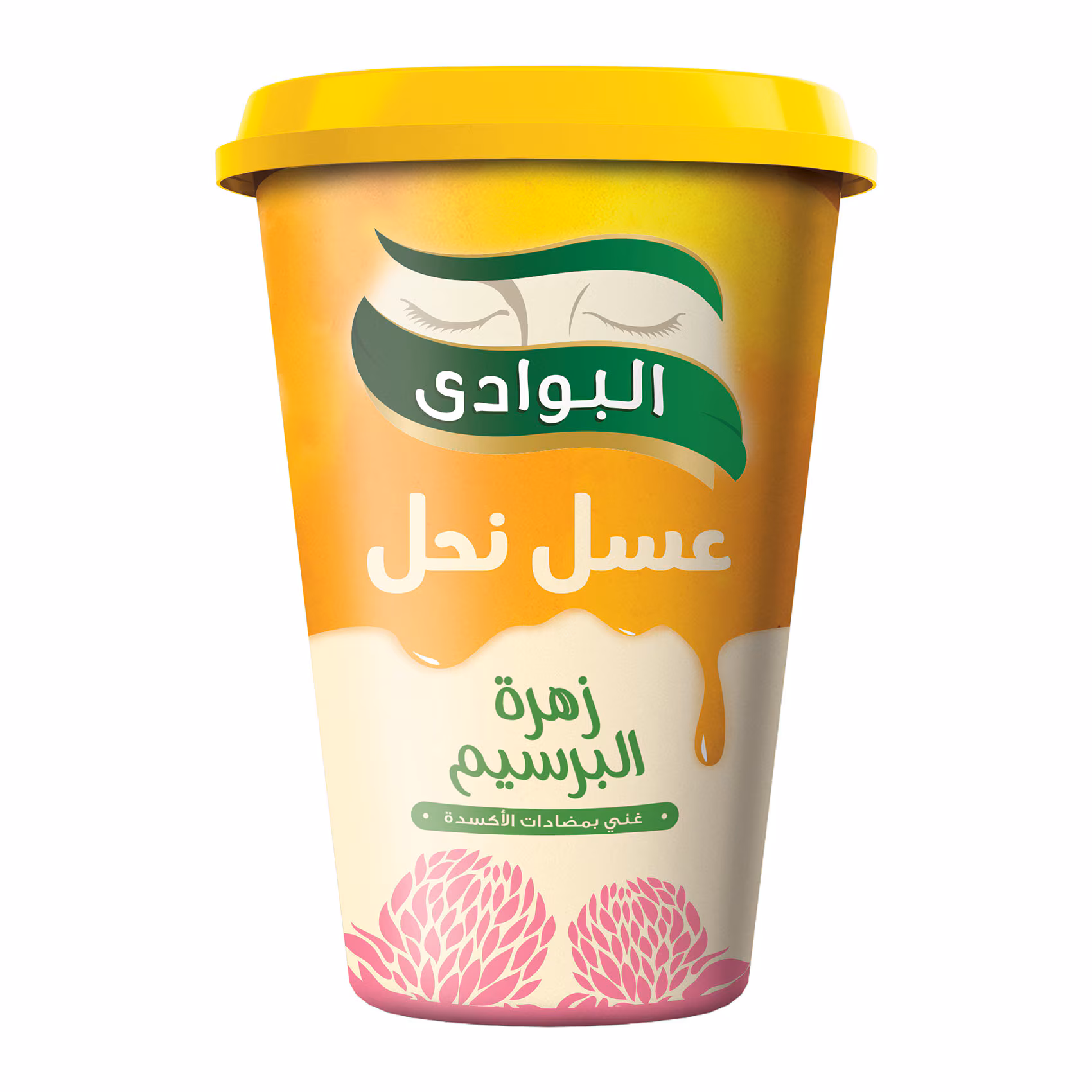 البوادى عسل نحل زهرة البرسيم 420جم