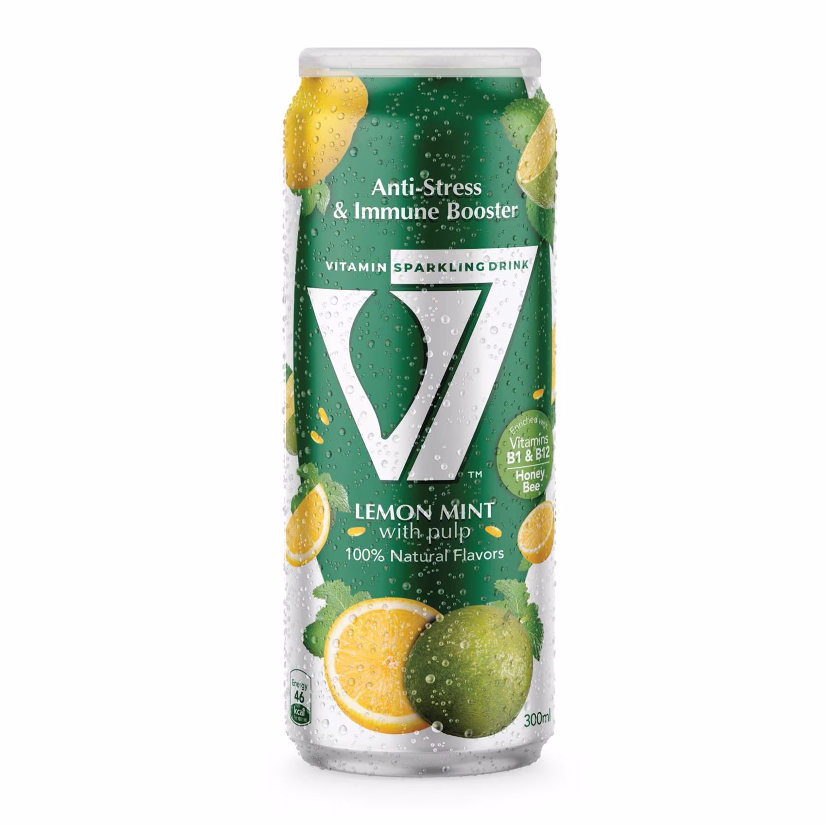 V7 ليمون نعناع 300 مل